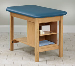 Clinton 1703-27 Taping Table with End Shelf 27"