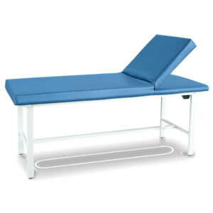 Winco #8570 Treatment Table Std Ht w/ Adj Back Rest