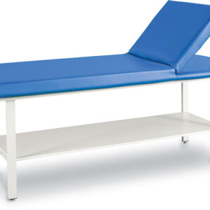 Winco #8570-SH Treatment Table Std Ht w/adj Back Rest and Shelf