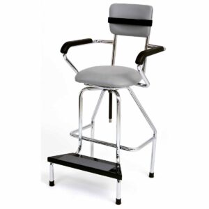 Whitehall Adjustable High Chair with Rubbers Tips AHC 2