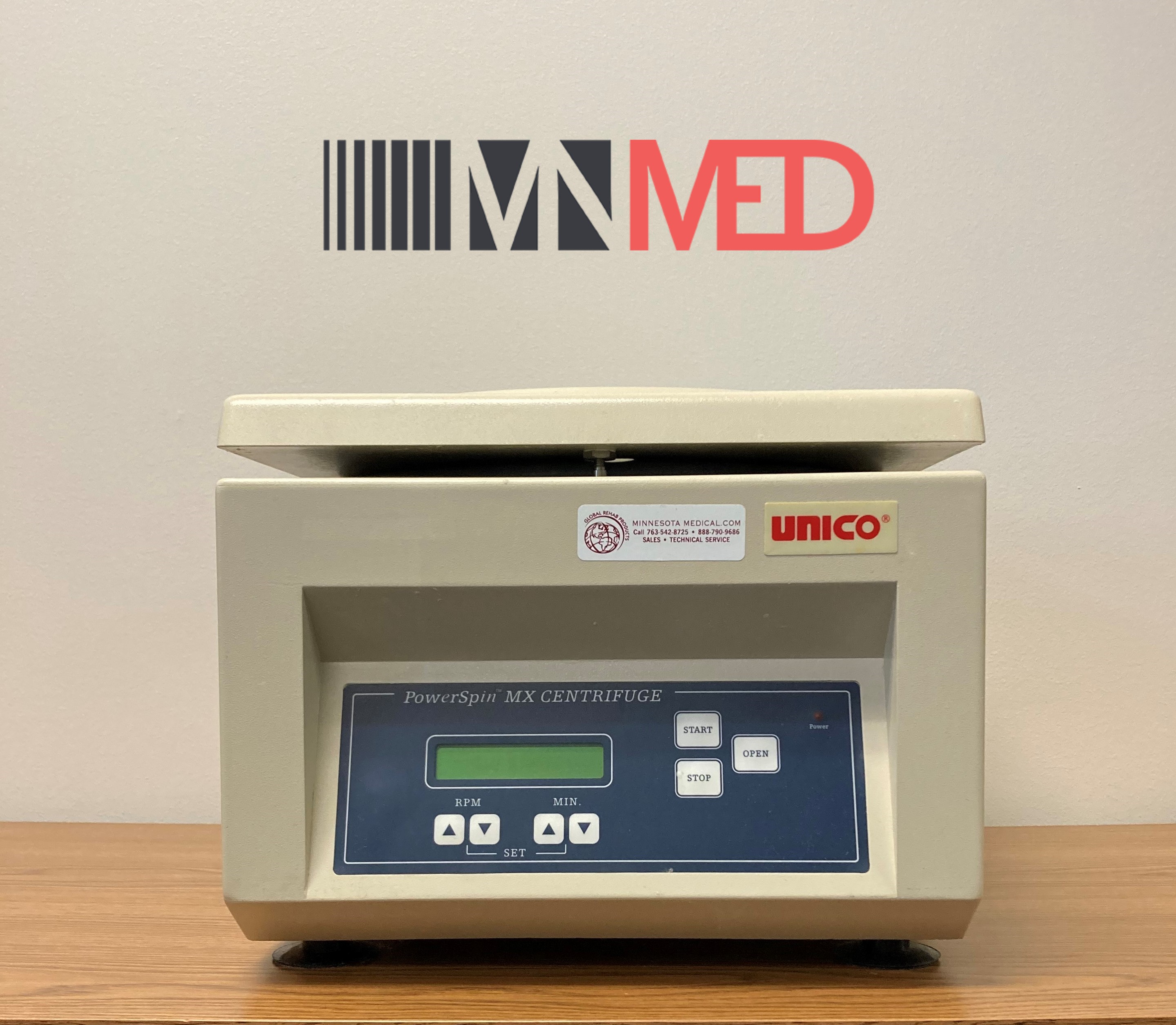 Used Unico PowerSpin MX C-8606 1 unico powerspin mx c-8606